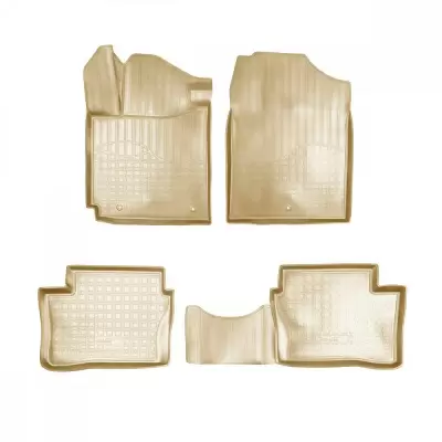 Коврики салонные для Kia Picanto (TA) (2011) (бежевый)