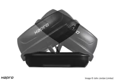 Автобокс Hapro Traxer 5.6 (370 л) черный матовый двустороннее от интернет-магазина AUTOBOKS.kz. 