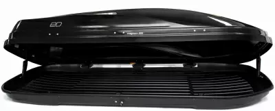 Автобокс ED Магнум 580 черный глянцевый двустороннее 580 л от интернет-магазина AUTOBOKS.kz. 