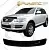Мухобойка (дефлектор капота) для Volkswagen Touareg 2007-2009 (арт. 2010010101282) от интернет-магазина AUTOBOKS.kz. 