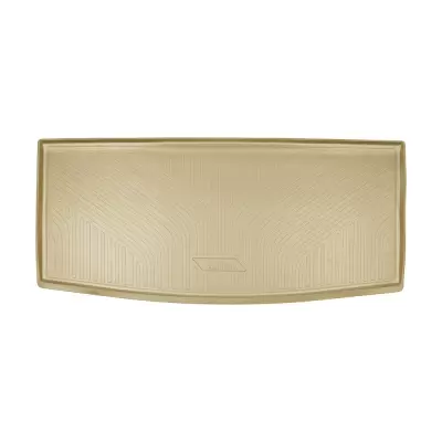 Коврики в багажное отделение для Cadillac Escalade V (2020) (разложенный 3 ряд) (бежевый)