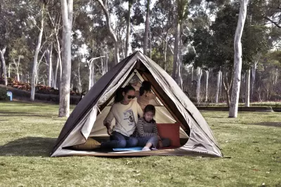 Палатка Wild Land Triangle Hub Screen бежевый