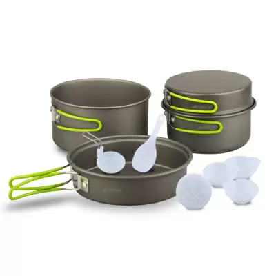 Набор посуды из алюминия STARCAMP HX-CK06