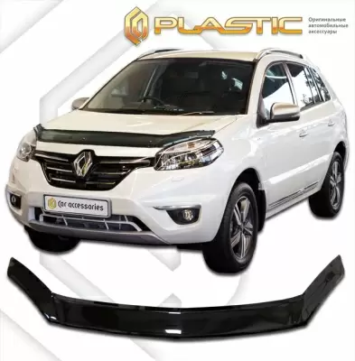 Мухобойка (дефлектор капота) для Renault Koleos 2013-2016 (арт. 2010010109714)