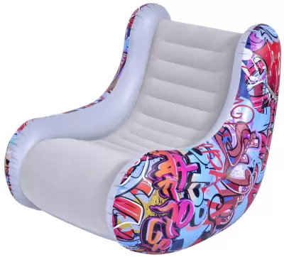 Надувное кресло Avenli Flocked Armchair, 22320