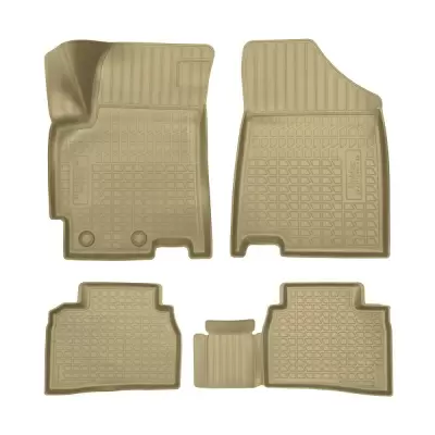Коврики салонные для МОСКВИЧ 6 (2023) (бежевый)