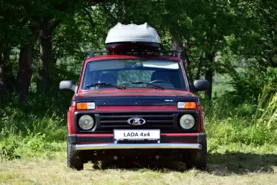 Защита переднего бампера одинарная O63 мм (НПС) на LADA 4х4 2121 с 1995 от Интернет-Магазина Autoboks.kz
