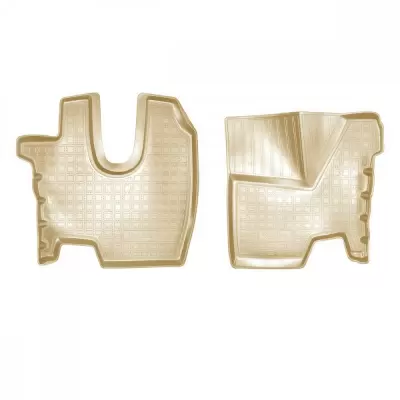 Коврики салонные для MAN TGX (2007) (бежевый)