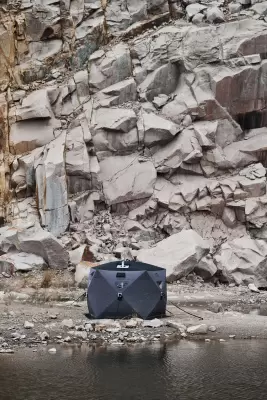 Палатка Wild Land Ice hub 500 для зимней рыбалки/сауны с термальным центром