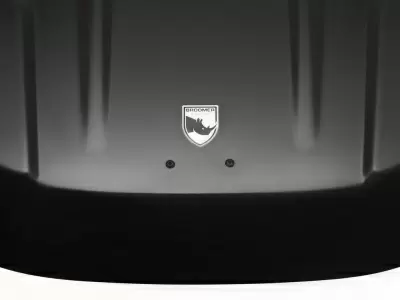 Автобокс Broomer Venture L (430 л.) АБС, текстурный черный пластик от интернет-магазина AUTOBOKS.kz. 