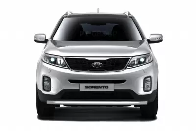 Защита переднего бампера одинарная O63мм (НПС) KIA Sorento 2014- от Интернет-Магазина Autoboks.kz