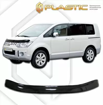 Мухобойка (дефлектор капота) для Mitsubishi Delica 2007+ (арт. 2010010107079)