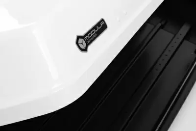 Автобокс Modula CIAO 430 белый глянцевый от интернет-магазина AUTOBOKS.kz. 