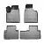 Коврики салонные для Dong feng Fengguang iX7 (2019) (1,2 ряд) (серый) от интернет-магазина AUTOBOKS.kz. 
