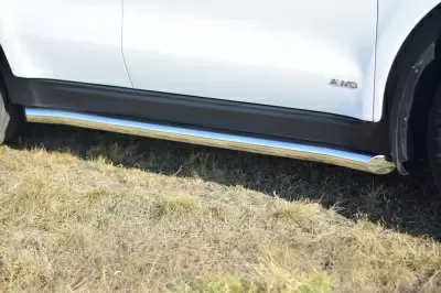 Защита порогов вогнутая O63 мм (НПС) KIA Sportage с 2016 от интернет-магазина AUTOBOKS.kz. 