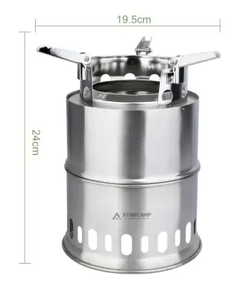 Дровяная печь STARCAMP HX-WS10 от магазина AUTOBOKS.kz. 