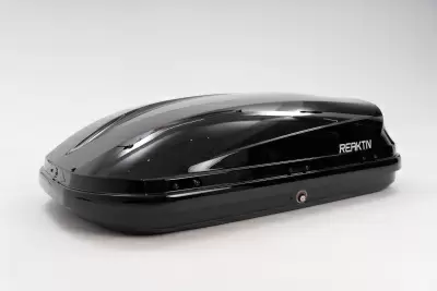 Автобокс Reaktiv Kometa черный глянцевый двустороннее 500 л от интернет-магазина AUTOBOKS.kz. 