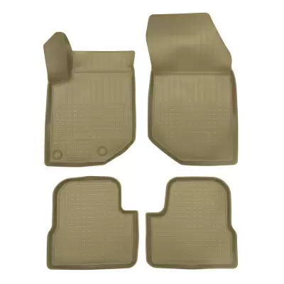 Коврики салонные для Opel Mokka II 3D (2021) (бежевый)