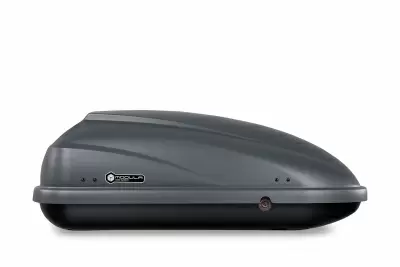 Автобокс Modula TRAVEL EASY 370 серый матовый от интернет-магазина AUTOBOKS.kz. 