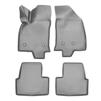 Коврики салонные для Chevrolet Volt II 3D (2015-2019) (серый)