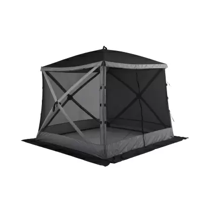 Палатка Wild Land Hub Screen House 400 XL Cube серый