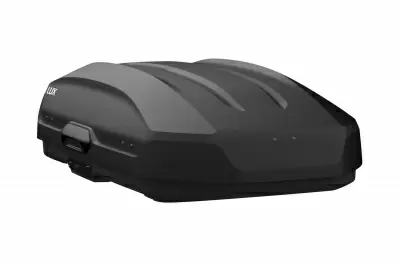 Автобокс LUX Tavr 140 (440 л) черный матовый двустороннее от интернет-магазина AUTOBOKS.kz. 