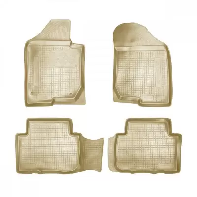 Коврики салонные для KamAZ 43118/65115/53605 (классическая кабина) (бежевый)