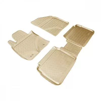 Коврики салонные для Toyota Avensis (T27) (2009-2011) (бежевый)