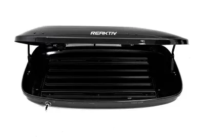 Автобокс REAKTIV Plasma черный глянцевый двустороннее 350 л от интернет-магазина AUTOBOKS.kz. 