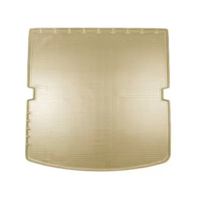 Коврики в багажное отделение для Cadillac XT6 (2019) (сложенный 3 ряд) (бежевый)