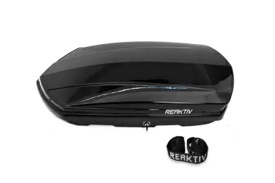 Автобокс REAKTIV Bolid 360 черный глянцевый двустороннее 450 л