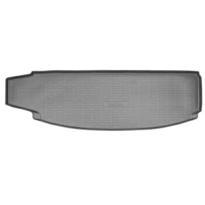 Коврики в багажное отделение для Isuzu MU-X II (2020) (разложенный 3 ряд) (серый)