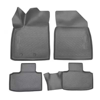 Коврики салонные для Dong Feng SHINE MAX (2023) (серый)