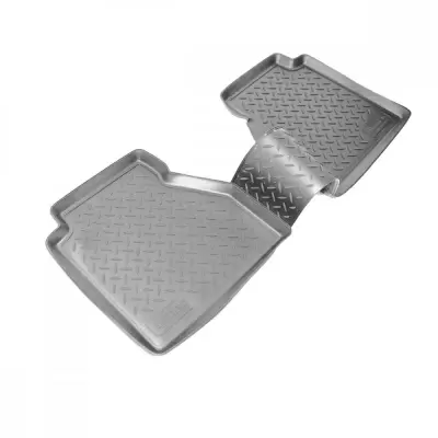 Коврики салонные для Nissan Navara (2005) (зад) (серый)