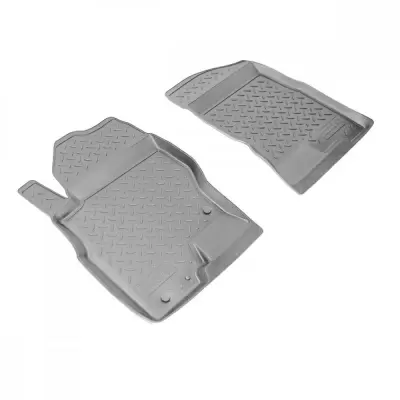 Коврики салонные для Nissan Murano III 3D (2016) (серый)