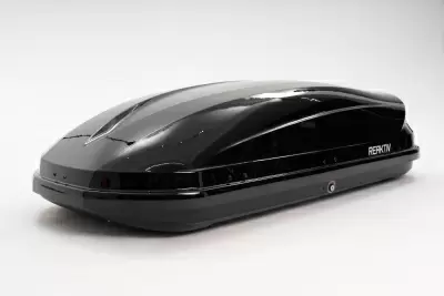 Автобокс Reaktiv Kometa черный глянцевый двустороннее 600 л от интернет-магазина AUTOBOKS.kz. 