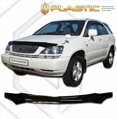 Мухобойка (дефлектор капота) для Toyota Harrier 1997-2002 (арт. 2010010100209)