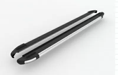 Пороги Volkswagen T5/T6 2004+ (CAN Brilliant Black)