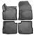 Коврики салонные для Peugeot e-2008 3D (2021) (серый) от интернет-магазина AUTOBOKS.kz. 