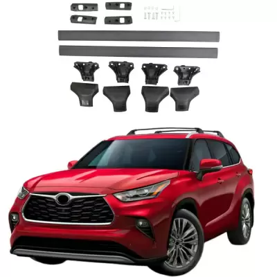 Багажник на крышу REAKTIV для Toyota Highlander 2020-2024 черный