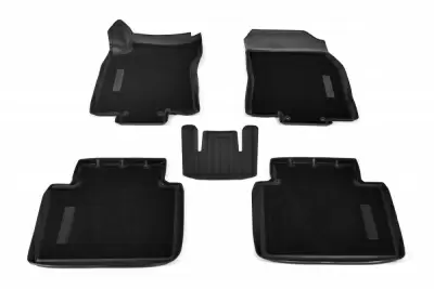 Коврики салонные комбинированные для Nissan X-Trail (T32) 3D (2015)