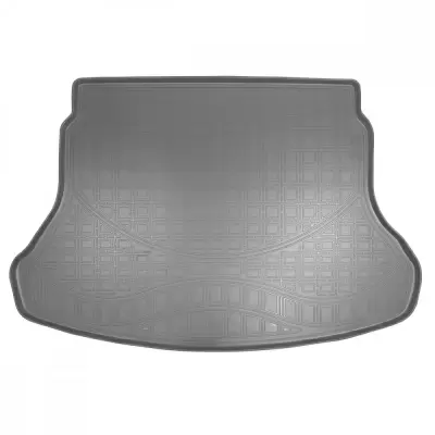 Коврики в багажное отделение для Hyundai Solaris II (2017) (для а/м с нескладывающимися задними сидениями) (серый)