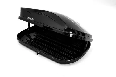 Автобокс REAKTIV Kometa 360 черный глянцевый двустороннее 650 л от интернет-магазина AUTOBOKS.kz. 