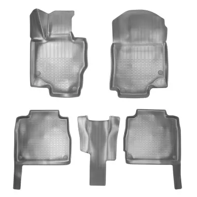 Коврики салонные для Mercedes-Benz GLS II (X167) 3D (2019) (серый)