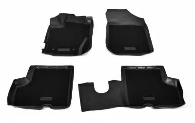 Коврики салонные комбинированные для Renault Kaptur 3D (2016)