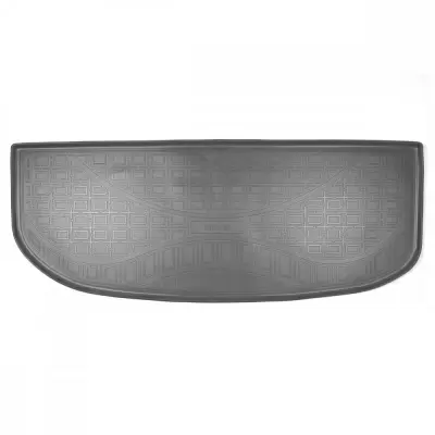 Коврики в багажное отделение для Hyundai Palisade (2020) (разложенный 3 ряд) (серый)