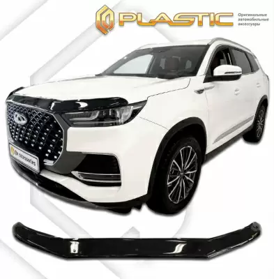 Мухобойка (дефлектор капота) CA Plastic 2010010116910 для Chery Tiggo 8 Pro Max 2021+