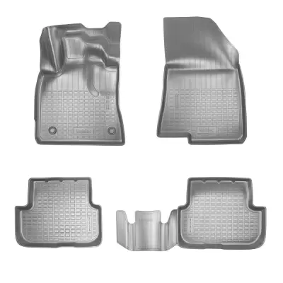 Коврики салонные для Dacia Sandero III 3D (2020) (серый)