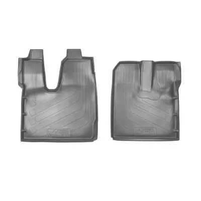 Коврики салонные для MAN TGS TG3 (2020) (серый)