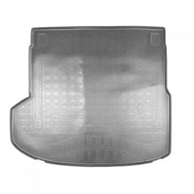Коврики в багажное отделение для Kia Pro Ceed SB(CD) (2019) (с рельсами) (серый)